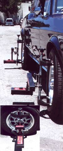 4-WHEEL ALIGNMENT SYSTEM FOR CARS