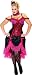 Paper Magic Womens French Kiss Madame Can Can Plus Size Costume, Pink/Black, X-Large