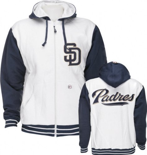 San Diego Padres Full Zip Hooded Sweatshirt