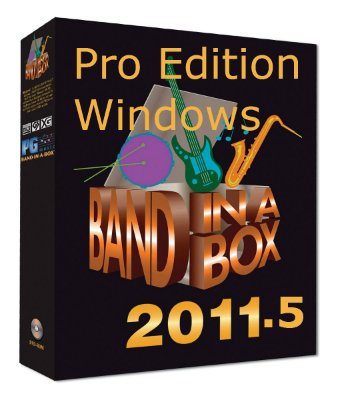 Band-in-a-Box and RealBand 2011 Music Software