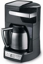 DeLonghi DCF210TTC Complete Frontal Access 10-Cup Drip Coffeemaker with Thermal Carafe