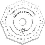 KumiLoom(TM) - Handheld Kumihimo Disk for BOTH Round and Flat Braiding
