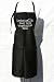 Black Embroidered Apron 
