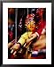 Marionettes of Hindu Deities Hanging Outside Shop, Kathmandu, Nepal Children Framed Art Poster Print by Ryan Fox, 25x31