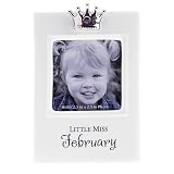 410h3iVCV0L. SL160  Little Miss Birthstone Keepsake Frames February
