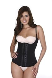 Underbust Latex Vest w/ Lace Finish Front - (Style# V_310)