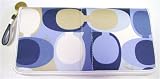 Apparel : Coach Blue Scarf Print Signature Zip-Around Wallet