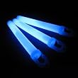 10 x 6" Lumica Military Grade Safety Light Sticks - Blue - 8 Hour Glow