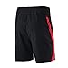 ARSUXEO Men's Sports Pockets Running Shorts