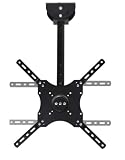 VideoSecu LCD LED Drop Bracket Ceiling Mount for Vizio E320VA E370VL E420VO E470VL LCD HDTV Display with Free HDMI Cable 1GZ