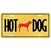 New  Greater Swiss Mountain Dog - Hot Dog  License Plate Dog