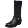 Harley-Davidson Women's Hustin Boot,Black,8.5 M