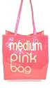 Medium Pink Bag - Hot Pink Shopper Tote Handbag