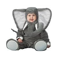 Lil Characters Infant Elephant Costume, Dark Grey/Light Grey