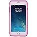 True Color Case Compatible with iPhone 6s Plus Case, Leopard & Lace on Zebra Slim Hybrid Hard Back + Soft TPU Bumper Protective Durable [True Protect Series] - Hot Pink