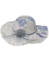 Debra Weitzner Women's Sinamay Straw Floppy Beach Sun Hat Summer Floral Prints