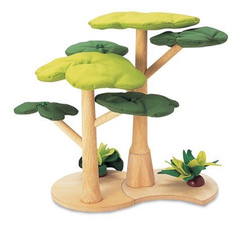 Childrens Toyshop  Toys : Pintoy Wooden Trees & Plants
