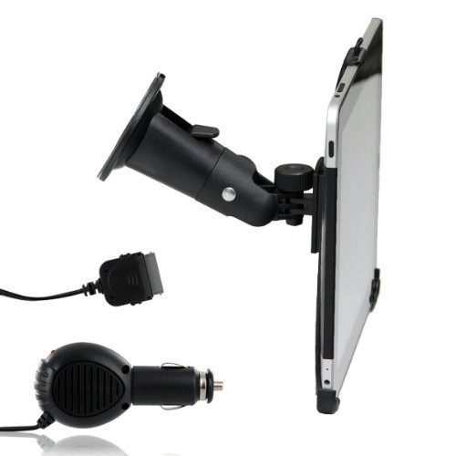 Wicked Chili KFZ-Halterung vibrationsfrei f&uuml;r Apple iPad 1 mit KFZ Ladekabel (2000mAh, 12V Preisvergleich