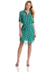 DKNYC Women's Long-Sleeve Shirt Dress...