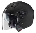 HJC IS-33 Motorcycle Helmet, Matte Black Large