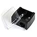 ensunpal store Precision Cosmetic Pencil Sharpener for Eyebrow Lip Liner Eyeliner 2 Holes