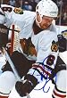 Phil Housley Signed 4X6 Photo