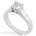 0.82ct Asscher Cut Diamond Engagement Ring J/VS1