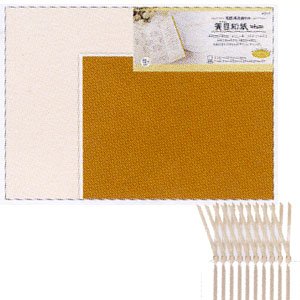 【クリックで詳細表示】和紙 席次表セット B4 ※簀目(表紙無地)