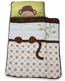 Lambs & Ivy Nap Mat - Brown Monkey