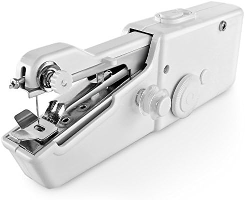 YDTEK 2015 Newstyle Top Quality Practical Portable Cordless White Household Handy Stitch Electric Mini Handheld Sewing Machine Gift