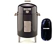Brinkmann 810-5301-V Smoke'N Grill Charcoal Smoker and Grill with Vinyl Cover, Black