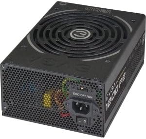 EVGA SuperNOVA 1200 P2 Power Supply - 120 V AC, 230 V AC Input Voltage - 3.3 V DC, 5 V DC, 12 V DC, -12 V DC, 5 V DC Output Voltage - 1 Fans - Internal - Modular - NVIDIA SLI Supported - 92% Efficiency - 1.20 kW - 220-P2-1200-X1