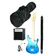 B-Guitars 36 Inch Junior Electric Guitar 3/4 Size with Amp Beginner Kit - Sunburst