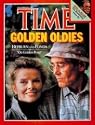 Art Poster Print - Katharine Hepburn and Peter Fonda - Artist: TIME Magazine- Poster Size: 10 X 8