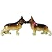 Westland Giftware Mwah Magnetic German Shepherds Salt and Pepper Shaker Set, 3-1/2-Inch
