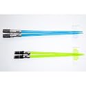 Star Wars Yoda and Luke Skywalker Lightsaber Chopsticks Set