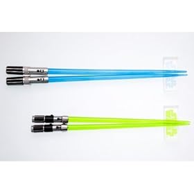 Star Wars: Lightsaber Chopsticks Set: Yoda and Luke by Star Wars