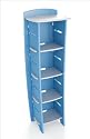 Kid's Bookcase - Blue/White