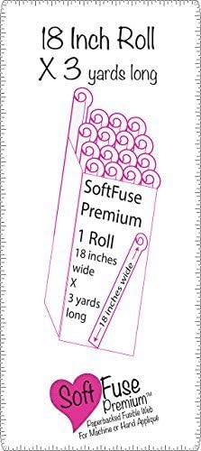 Soft Fuse Premium Paperbacked Fusible Web Roll by Shades Textiles
