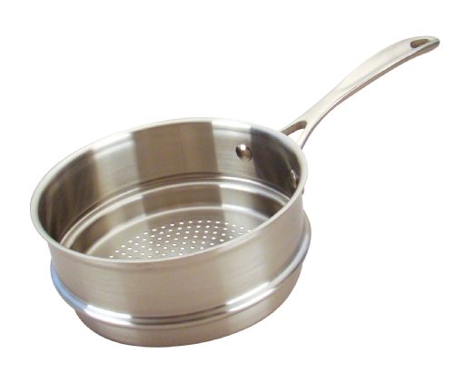 American Kitchen 3-Quart Stainless-Steel Steamer Insert