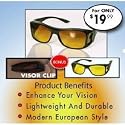 Hd Vision Combo Pack Night Vision and Day Vision + Visor Clip