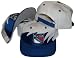 New York Rangers Jagged Two Tone Plastic Snapback Adjustable Plastic Snap Back Hat / Cap
