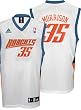 Adam Morrison Youth Jersey: adidas White Replica #35 Charlotte Bobcats Jersey