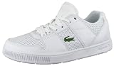 LACOSTE Thrill Mens Lace Up Perforated Leather Sneakers Shoes