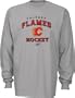 Calgary Flames Stacked Logo Long Sleeve T-Shirt
