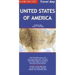 United States of America (Globetrotter Travel Map)