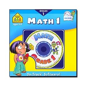 School Zone Flash Action On-Track Math - Ages 5-6