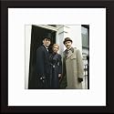 The Adventures Of Sherlock Holmes Framed & Matted Color Photo (Jeremy Brett David Burke) Total Size: 20x20 Inches
