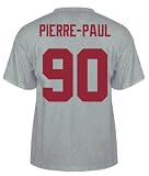 Jason Pierre-Paul New York Giants Grey Super Bowl XLVI Jersey Name and Number T-shirt