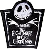 The Nightmare Before Christmas Logo Iron On Patch